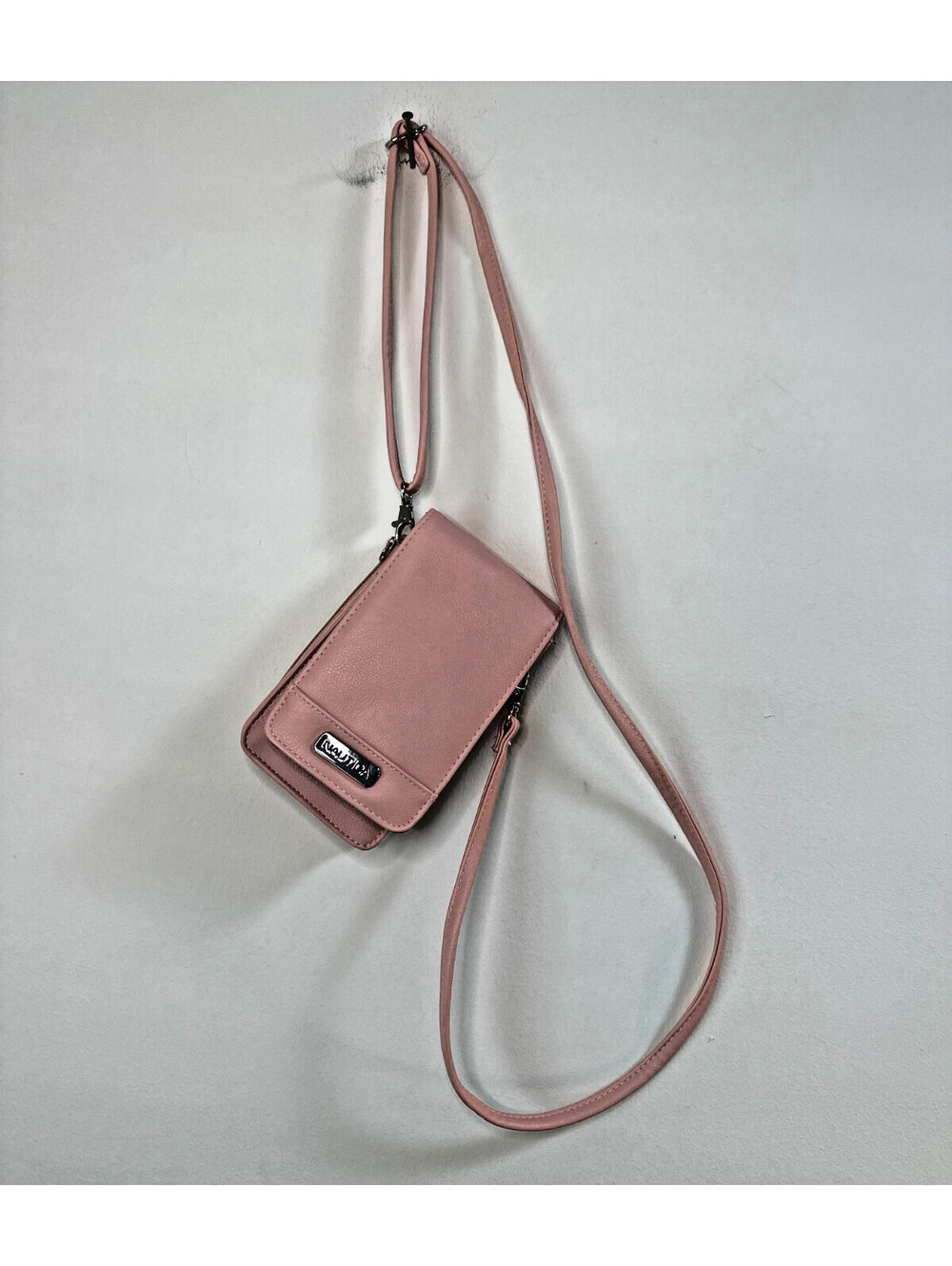 Nautica Pink RFID Phone Crossbody Wallet Purse Wristlet Adjustable Strap Bag